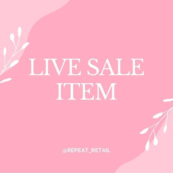 Live Show Unlisted Item!